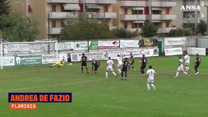 Le parate piu' spettacolari della serie D: la settima giornata