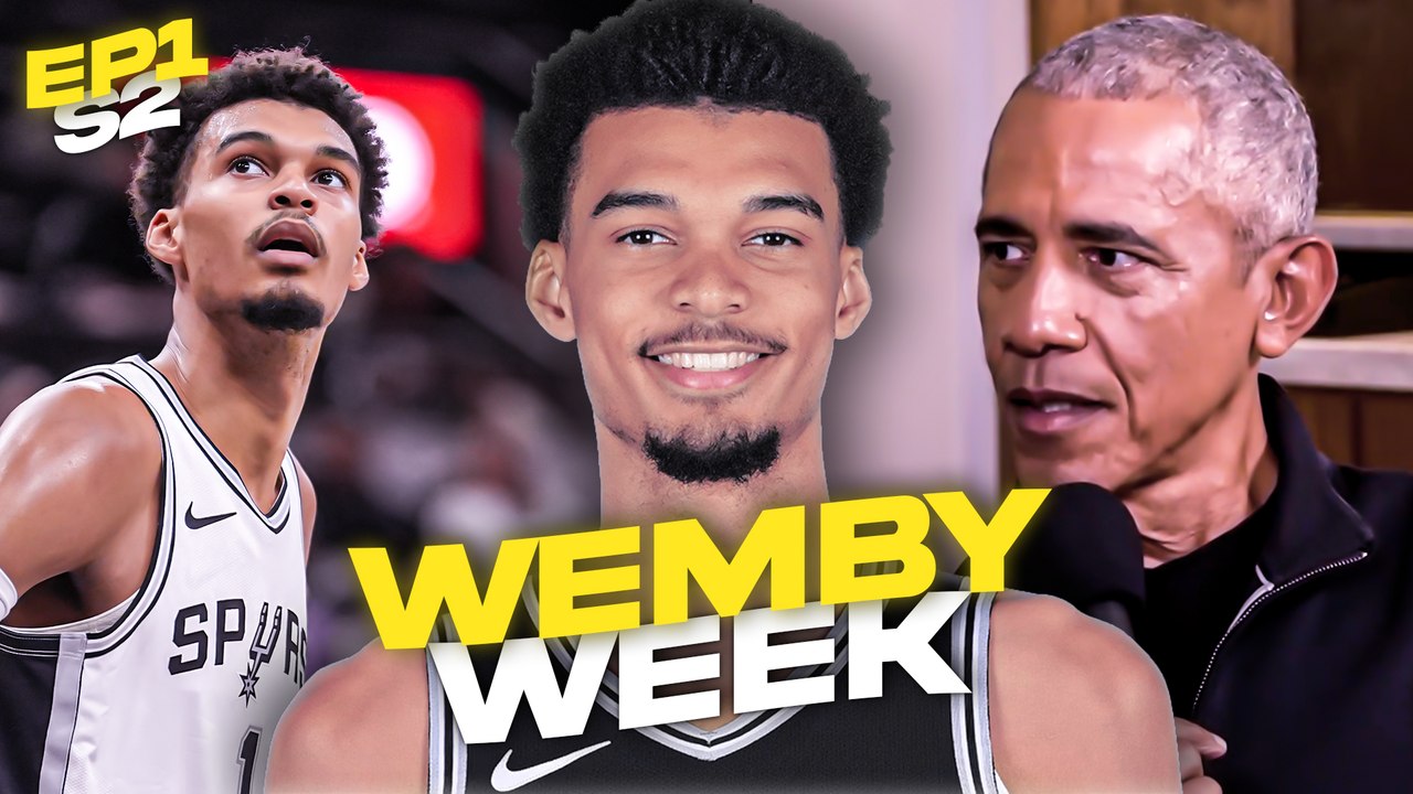 NBA : Obama est totalement fan de Wemby ! On vous résume la semaine de Wembanyama