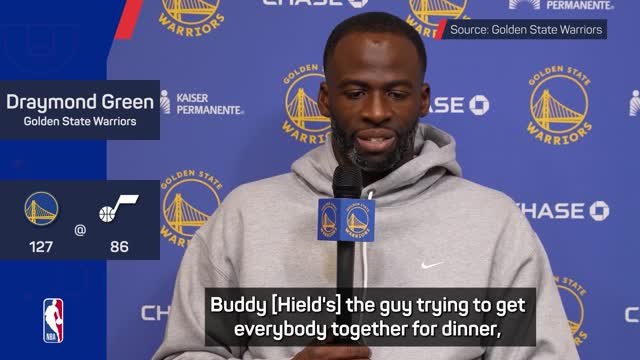New team-mates have freshened up Warriors locker room - Green