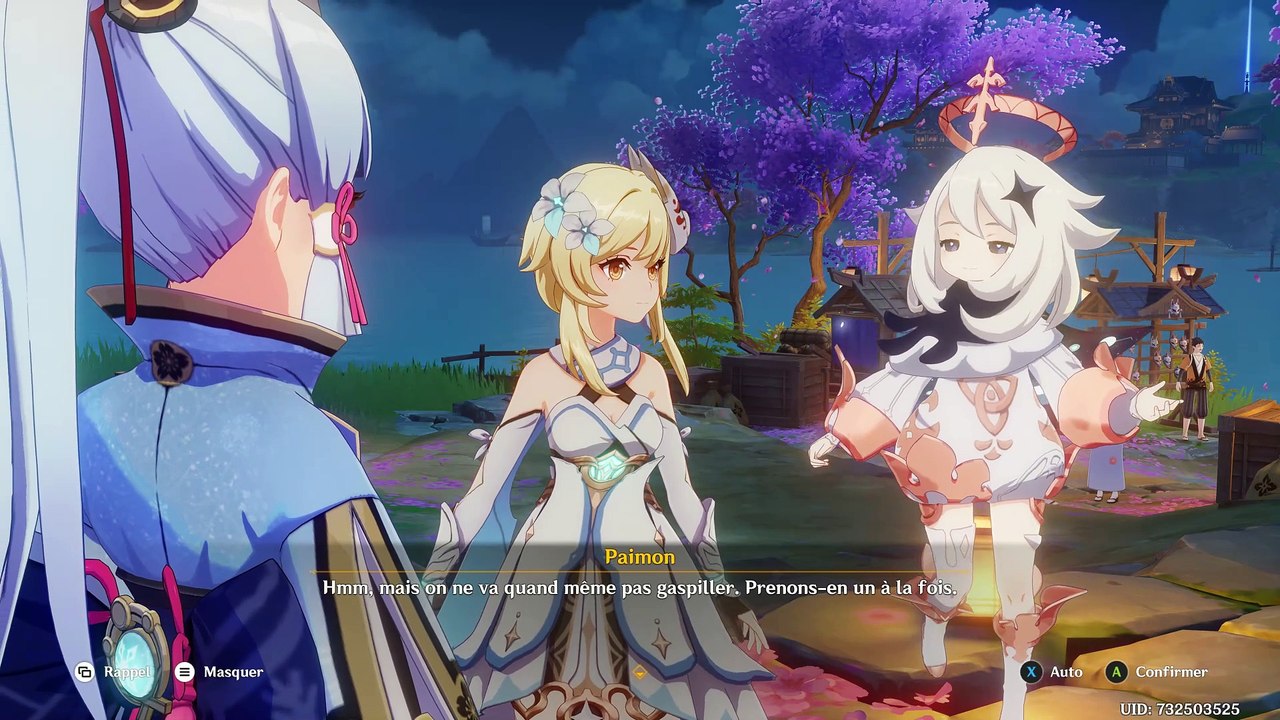 Genshin Impact Chapitre II Acte 1 Divinité impitoyable et euthymie éternelle 7 Allez sur l'île d'Amakane