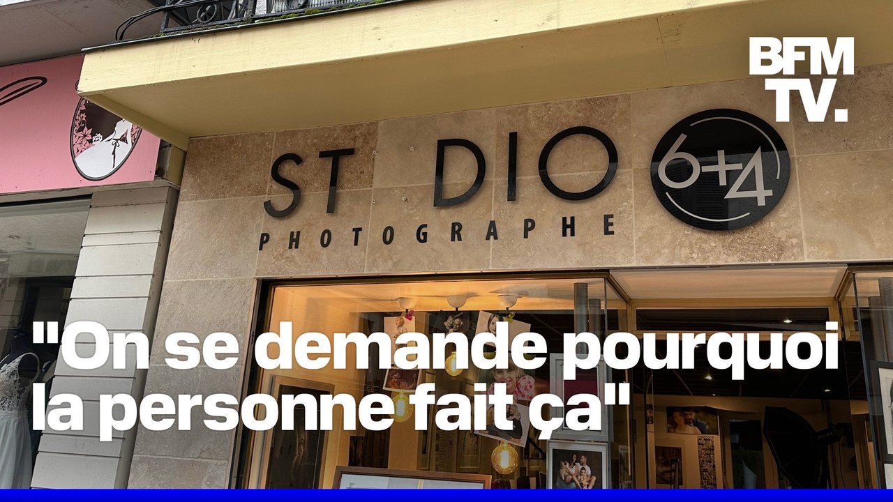 ROBIN DE BFM - Qui dérobe les lettres "U" des enseignes des magasins à Pau ? On a enquêté