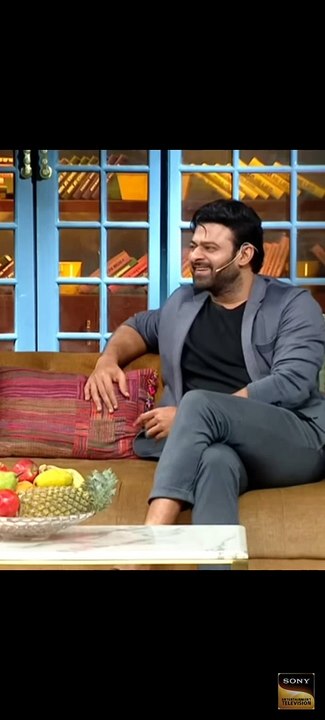 Prabhas with Kapil Sharma comedy