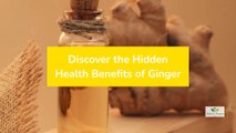 incredible health benefits of ginger!
