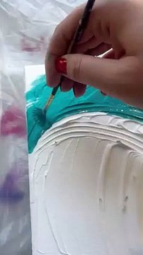 Artist is showcasing a few abstract art pieces from her new collection!