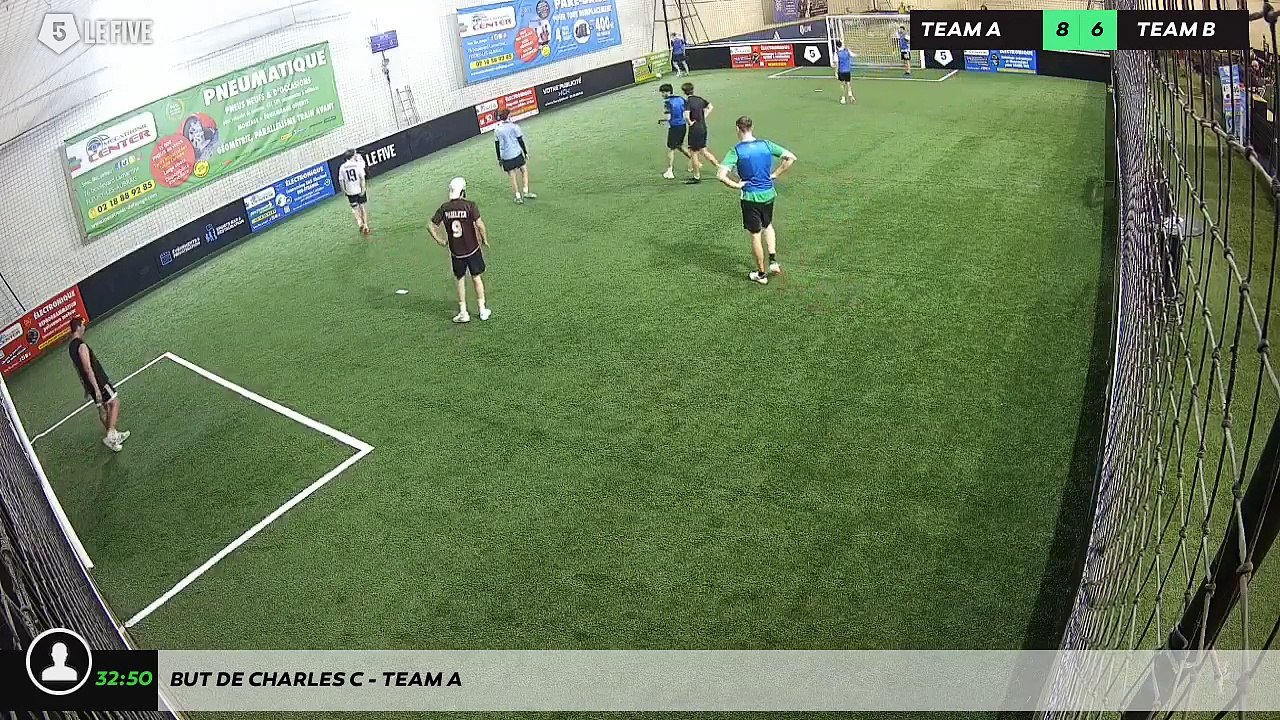 But de Charles C - Team A