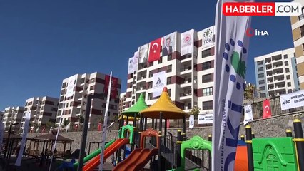 Cumhurbaşkanı Erdoğan'ın katılımıyla Kilis'te 495 deprem konutunun kurası çekildi