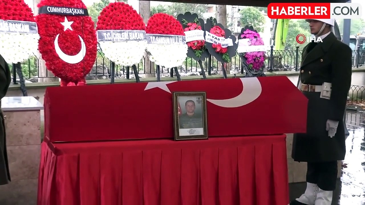 Şehit düşen Kander Babür'e son görev