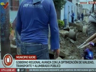 Aragua | Servicios públicos son optimizados por el gobierno regional a través del Plan Tope