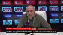 Sami Uğurlu: Oyuncu değişikliklerinden sonra adaptasyon sorunu yaşıyoruz
