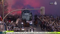 Llegada autobus Real Madrid