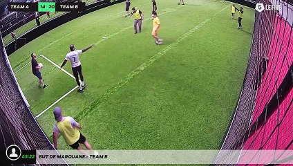 But de Marouane - Team B