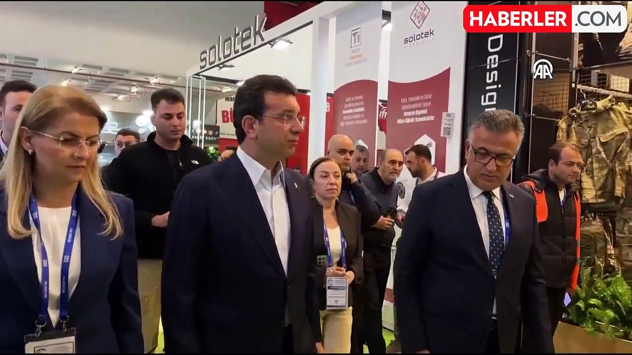 SAHA EXPO 2024 Savunma, Havacılık ve Uzay Sanayii Fuarı'nda İBB Başkanı İmamoğlu'na tepki