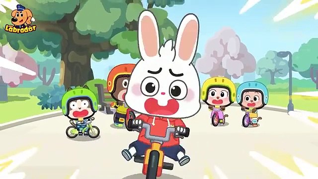 Bike Riding Lesson | Safety Tips | Educational Cartoons for Kids | Sheriff Labrador