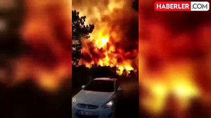 Alevler yerleşim yerlerine yaklaşıyor! Denizli'deki orman yangını günlerdir söndürülemedi