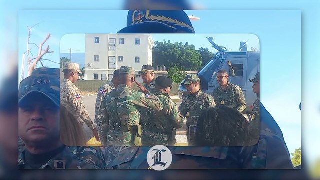 Director Migración supervisa labores en zona de Pedernales