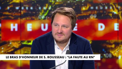 Le bras d'honneur de Sandrine Rousseau à l’Assemblée nationale est au cœur des débats du plateau.