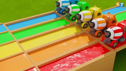 Cocomelon Color Train - Wheels on the Train - Baby Nursery Rhymes