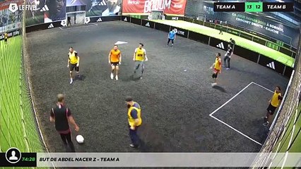 But de Abdel Nacer Z - Team A