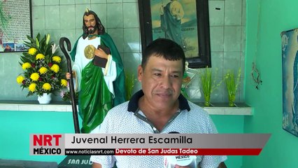 Acuden primeros devotos de San Judas a capilla de 8 de Enero