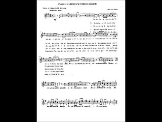 Inno alla Beata M T Scrilli  -  Meini