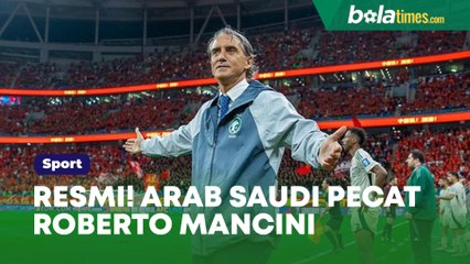 Resmi! Arab Saudi Pecat Roberto Mancini, Jadi Korban Baru Shin Tae-yong