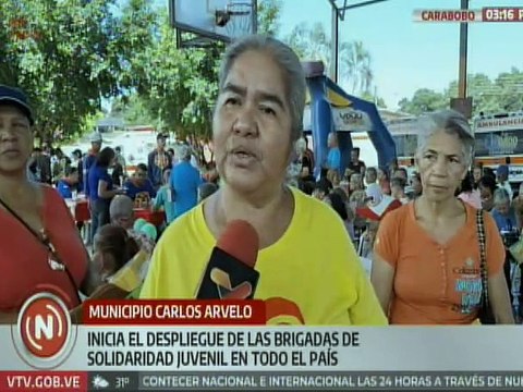 Carabobo | Abuelos y abuelas de la patria son beneficiados con despliegue de brigadas solidarias