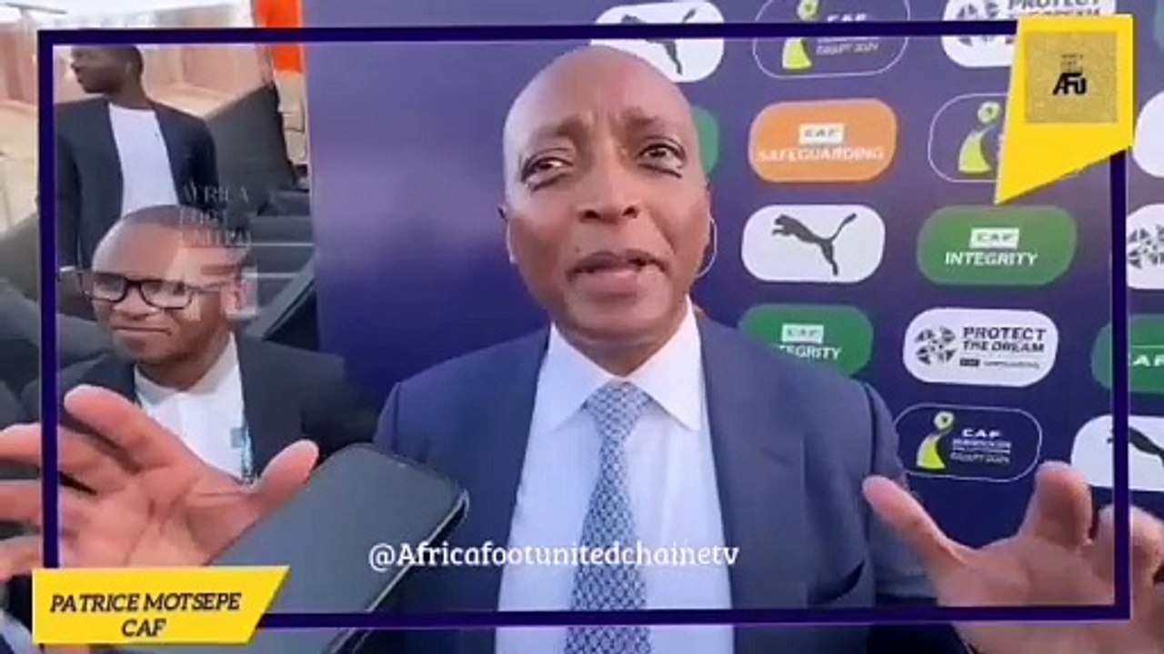 Le président de la CAF Patrice Motsepe  au micro d'#Africafootunited  : L'Algérie  est fière de son histoire en football et l'Algérie a tout le temps était l'une des meilleures équipes sur notre continent et nous en tant que CAF on apporte notr
