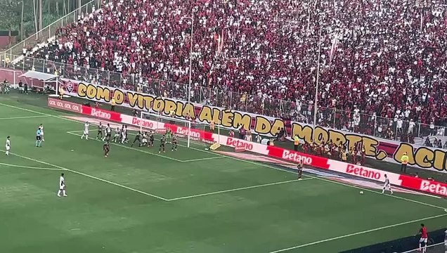 Gol do Vitória! Neris abre o placar para o Leão, contra o Fluminense