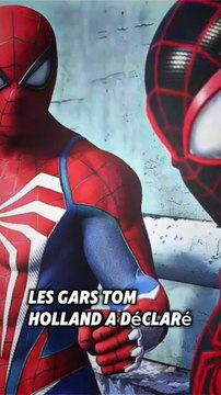 Tom holland avec miles morales !!??