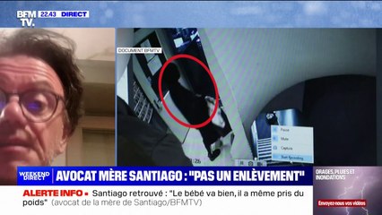 Santiago retrouvé: selon l'avocat de la mère, "elle ne refusait pas les soins", mais "voulait s'opposer" au placement de l'enfant