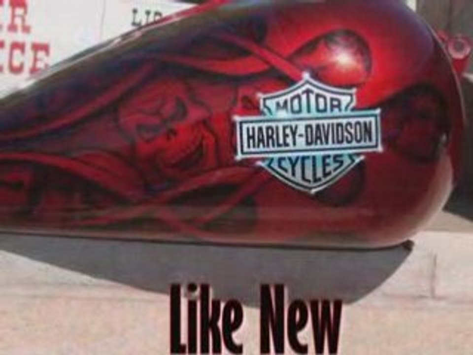 Exotic Paint Set Skullfire Harley-Davidson Dyna Wide Glide