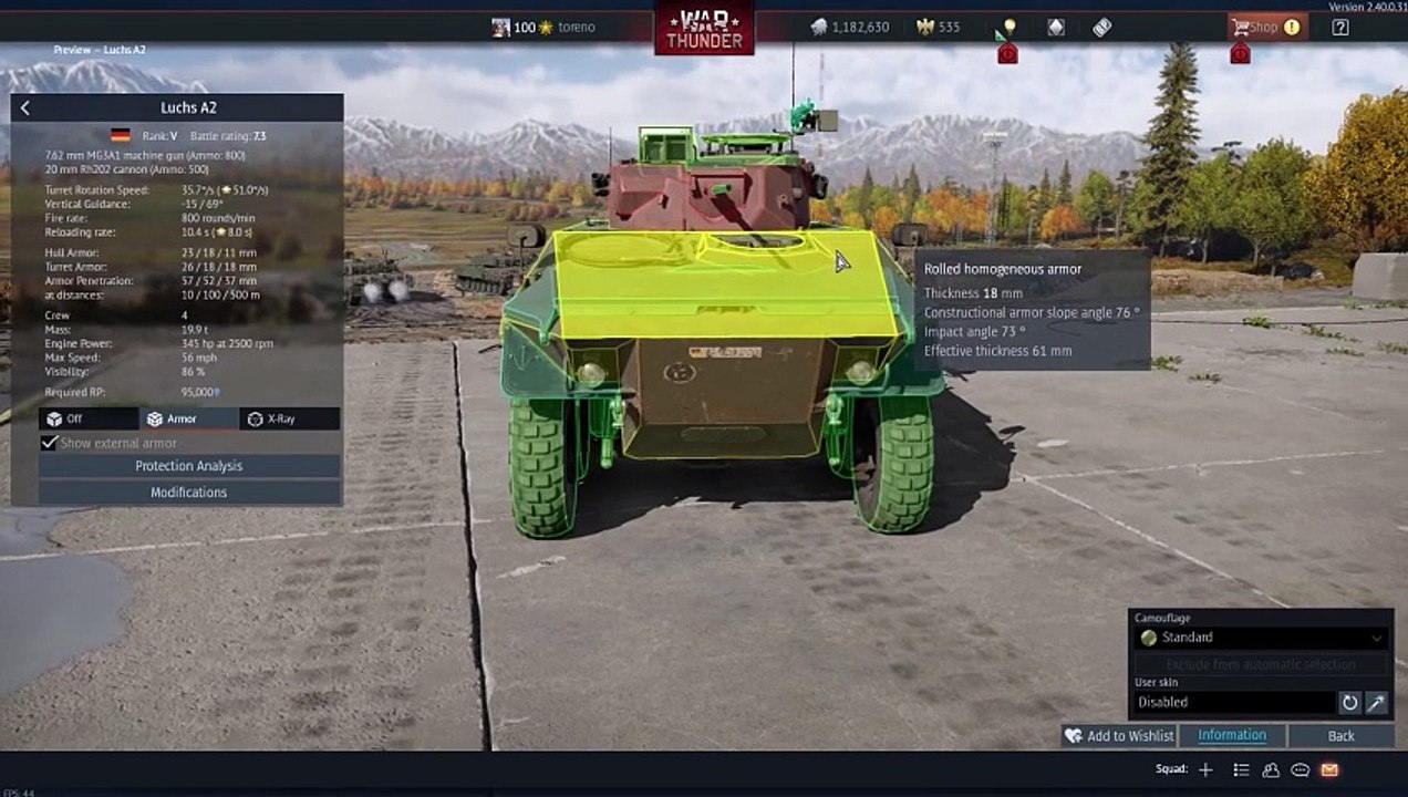 Spähpanzer Luchs First Impressions - Firebirds Dev Server - War Thunder