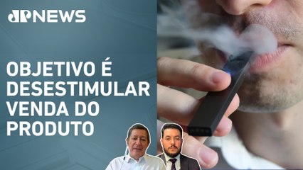 Receita Federal vai suspender CNPJ de quem vender cigarros eletrônicos
