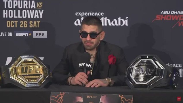 Heartfelt reaction: Topuria's genuine esponse to Madrid's 0-4 Clásico defeat unveiled