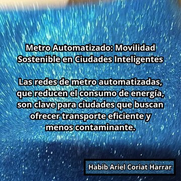 |HABIB ARIEL CORIAT HARRAR | ¿QUÉ SIGUE EN EL TRANSPORTE PÚBLICO SOSTENIBLE? (PARTE 2) (@HABIBARIELC)