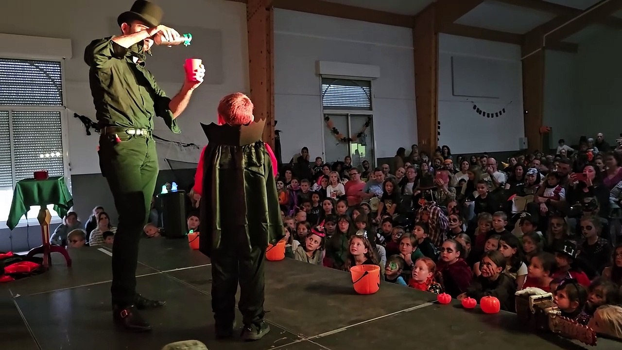 Spectacle de magie pour HALLOWEEN à trets 26oct2024