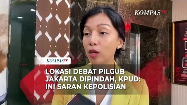 Alasan Lokasi Debat Pilgub Jakarta Dipindah, KPUD Jakarta: Ini Saran Kepolisian