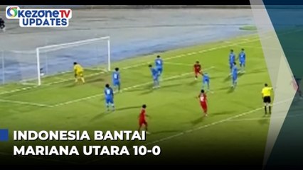 Hasil Kualifikasi Piala Asia U-17: Indonesia Bantai Mariana Utara 10-0
