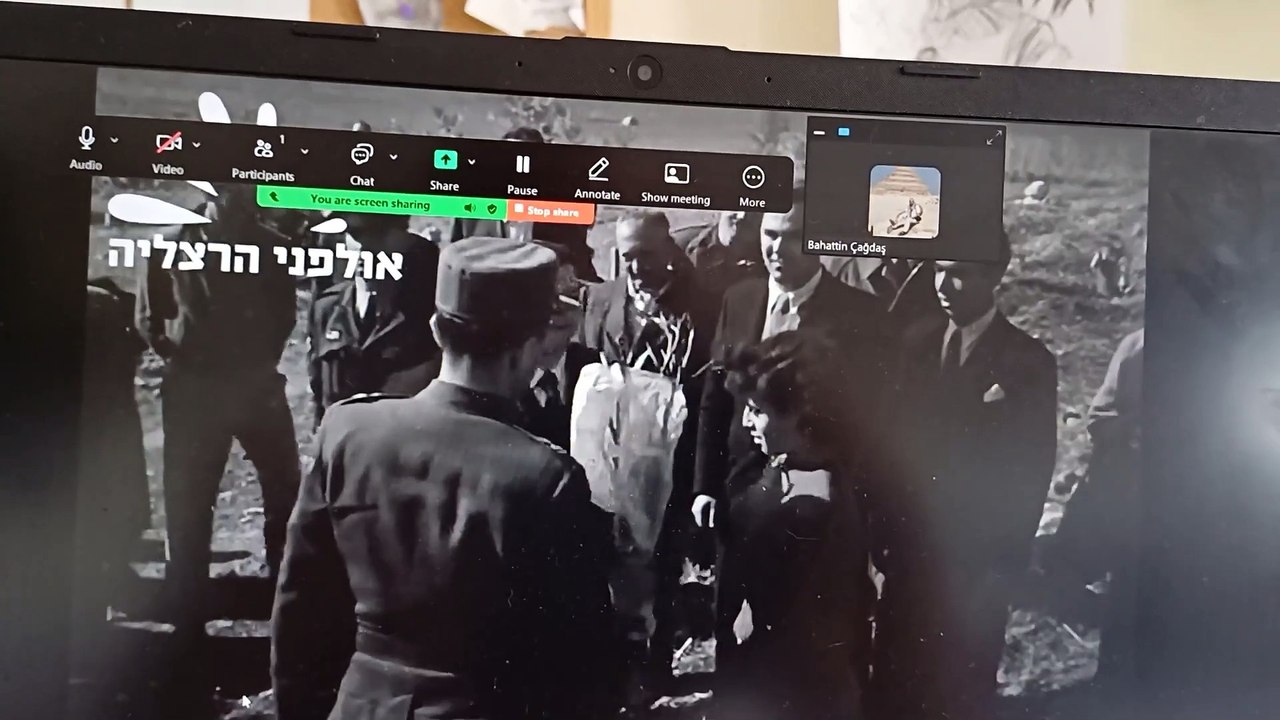 İsrail_de Atatürk Ormanı_ Sabetay Sevi_ Ishak Ben Zvi