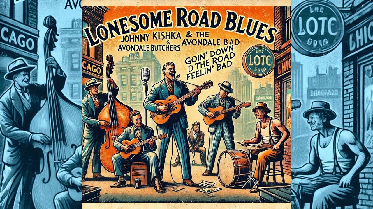 Johnny Kishka & The Avondale Butchers - Lonesome Road Blues (Goin' Down the Road Feelin' Bad)