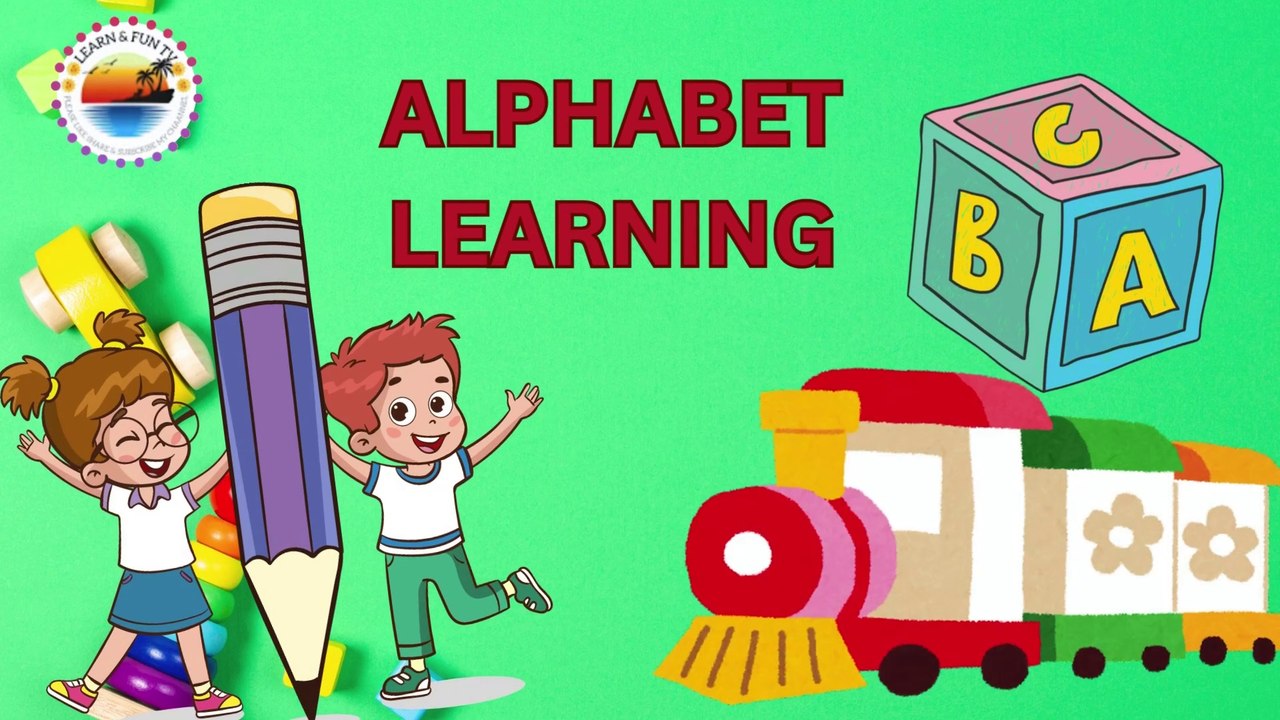 Alphabet Song Toddlers learning Nursery ABCD song kids learning