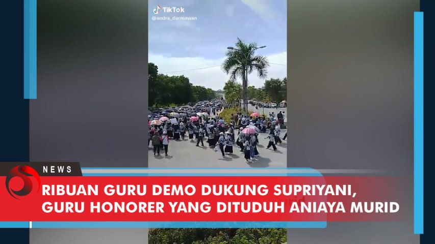 Ribuan Guru Demo Dukung Supriyani, Guru Honorer yang Dituduh Aniaya Murid