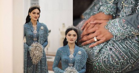 Cantik & Classy, Busana Tengku Natasya Sentuhan Pereka Ivan Gunawan
