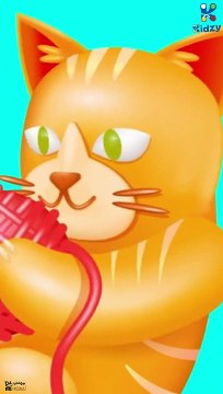 أغنية القطة المشمشية للبيبي #أغاني_أطفال #اغانياطفال #كيدز