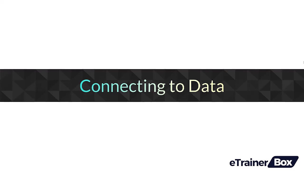 Intro to Tableau Prep 1. Connecting to Data Video