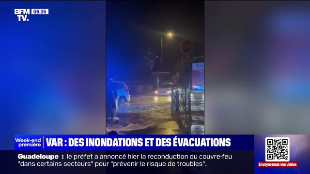 “Les habitants étaient très choqués”: les images témoins des inondations dans le Var