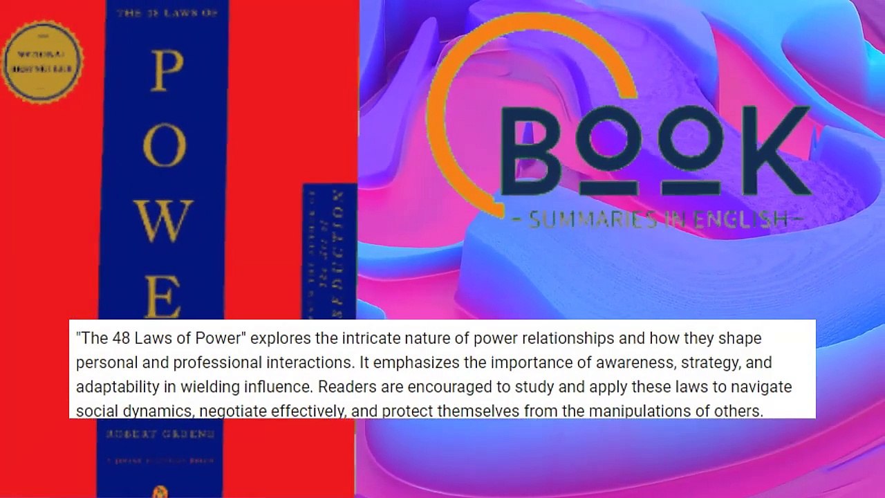The 48 Laws of Power Book Summary - Book Summaries in English (BSIE) (720p, h264, youtube)