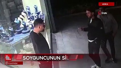 Ankara'da soyguncuların silahının tutukluk yapması kuyumcuyu ölümden kurtard