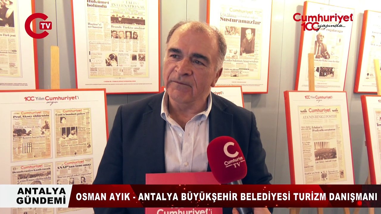 '100 Yılın Cumhuriyet'i Sergisi' Antalya’da Atatürk Kültür Merkezi’nde açıldı