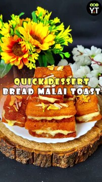Bread Malai Toast Recipe Delicious Bread Toast Recipe Diwali Special Recipe Malai Toast Recipe